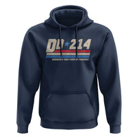 DD-214 Hoodie Armed Forces Military Alumni Vintage Veteran - Wonder Print Shop