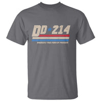 DD-214 T Shirt Armed Forces Military Alumni Vintage Veteran - Wonder Print Shop