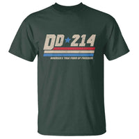 DD-214 T Shirt Armed Forces Military Alumni Vintage Veteran - Wonder Print Shop