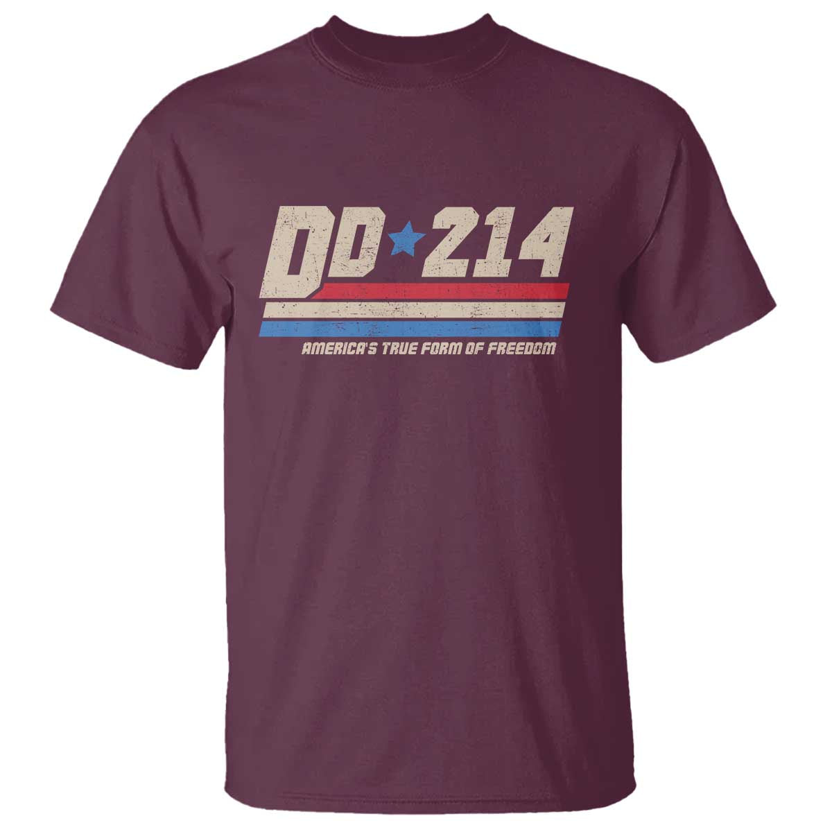 DD-214 T Shirt Armed Forces Military Alumni Vintage Veteran - Wonder Print Shop