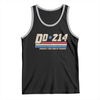 DD-214 Tank Top Armed Forces Military Alumni Vintage Veteran - Wonder Print Shop
