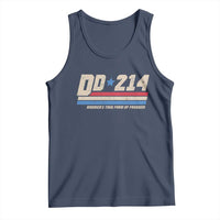 DD-214 Tank Top Armed Forces Military Alumni Vintage Veteran - Wonder Print Shop