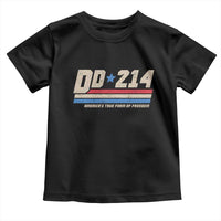 DD-214 Toddler T Shirt Armed Forces Military Alumni Vintage Veteran - Wonder Print Shop