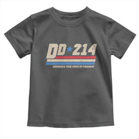 DD-214 Toddler T Shirt Armed Forces Military Alumni Vintage Veteran - Wonder Print Shop