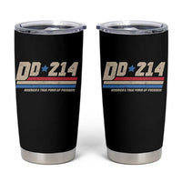 DD-214 Tumbler Cup Armed Forces Military Alumni Vintage Veteran - Wonder Print Shop