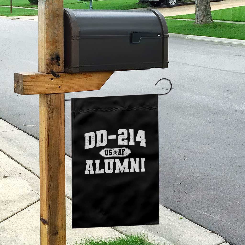 DD-214 US Air Force Alumni Garden Flag US Military Veteran Retired - Wonder Print Shop