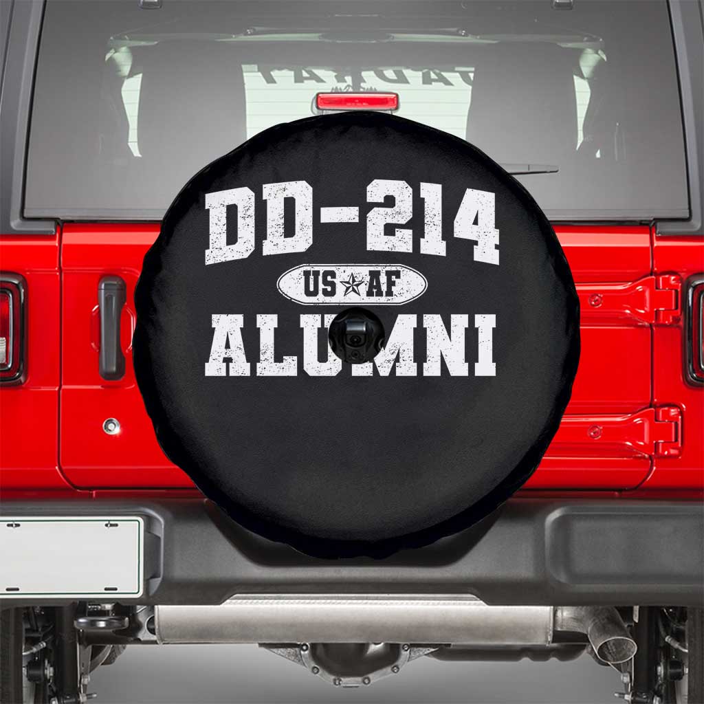 DD-214 US Air Force Alumni Spare Tire Cover US Military Veteran Retired - Wonder Print Shop