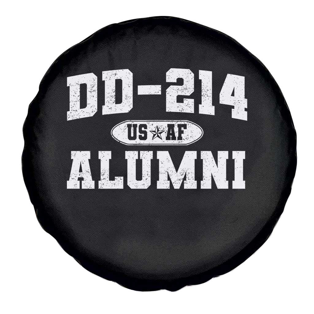 DD-214 US Air Force Alumni Spare Tire Cover US Military Veteran Retired - Wonder Print Shop