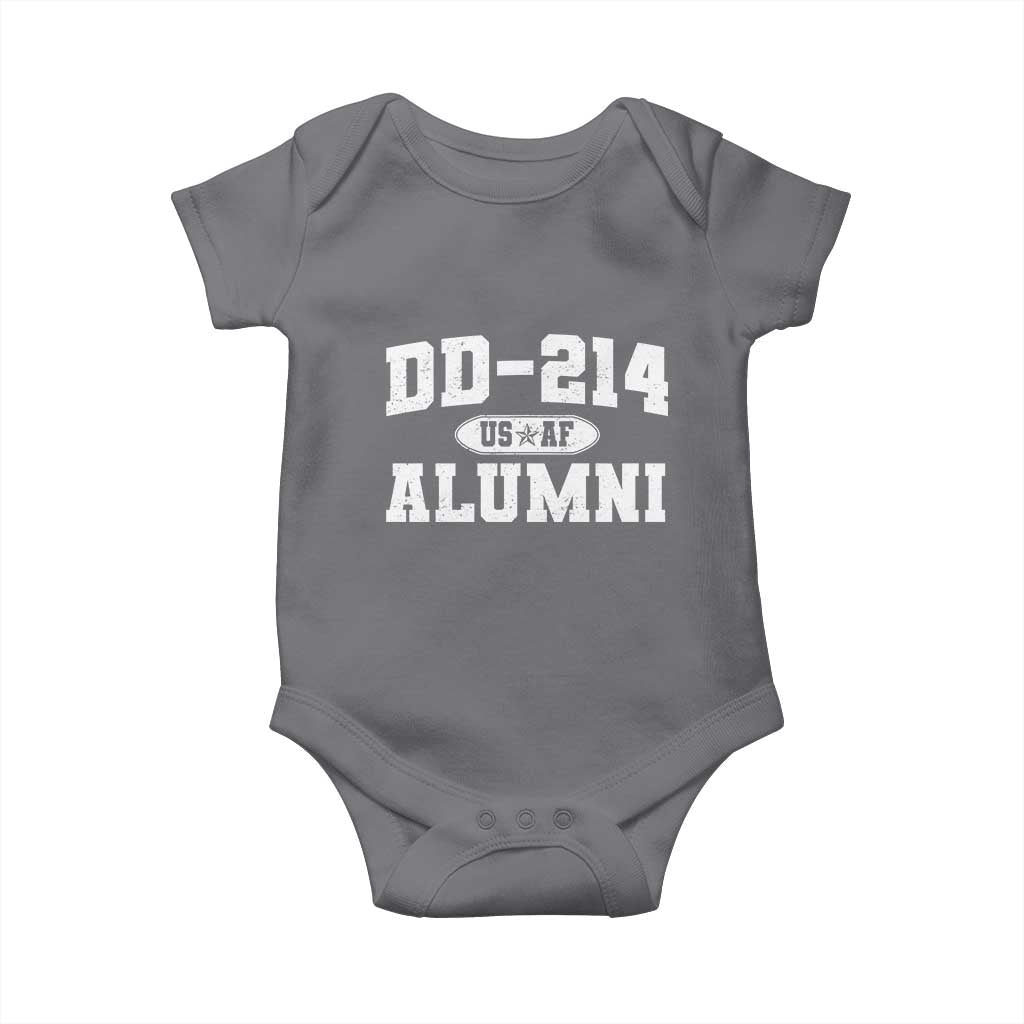 DD-214 US Air Force Alumni Baby Onesie US Military Veteran Retired - Wonder Print Shop