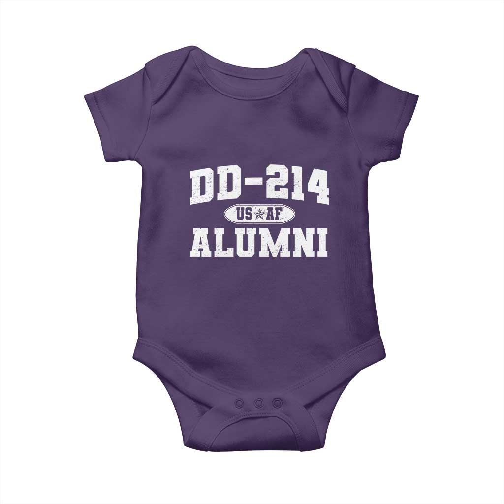 DD-214 US Air Force Alumni Baby Onesie US Military Veteran Retired - Wonder Print Shop