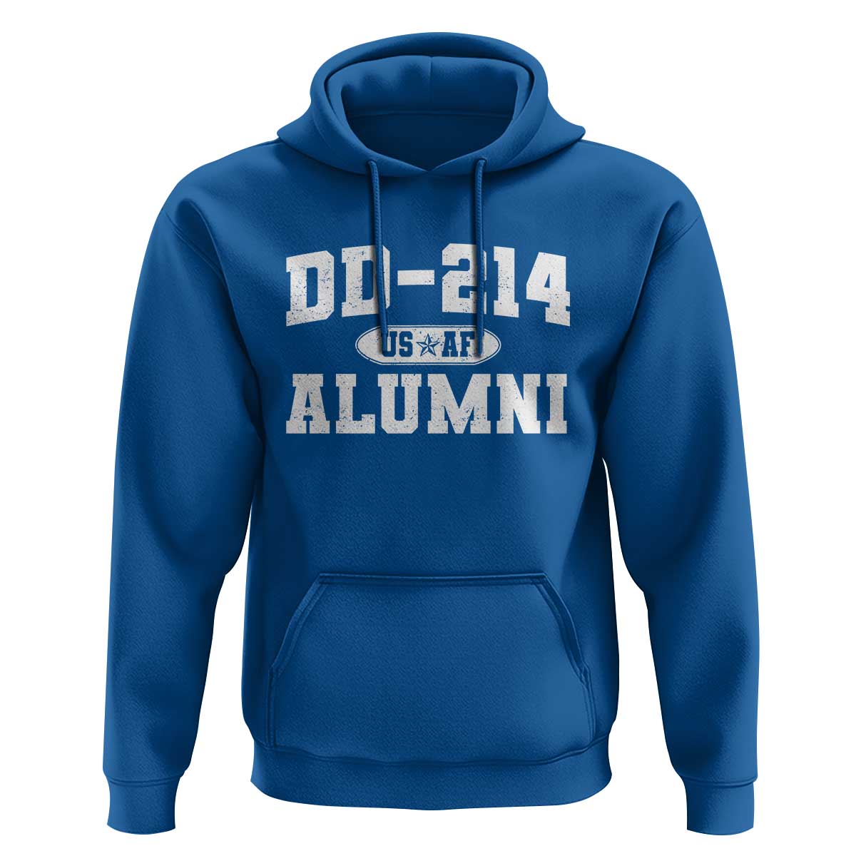 DD-214 US Air Force Alumni Hoodie US Military Veteran Retired - Wonder Print Shop