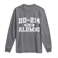 DD-214 US Air Force Alumni Long Sleeve Shirt US Military Veteran Retired - Wonder Print Shop