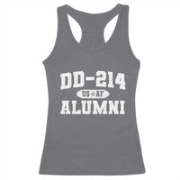 DD-214 US Air Force Alumni Racerback Tank Top US Military Veteran Retired - Wonder Print Shop