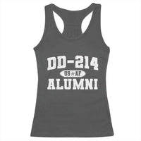 DD-214 US Air Force Alumni Racerback Tank Top US Military Veteran Retired - Wonder Print Shop