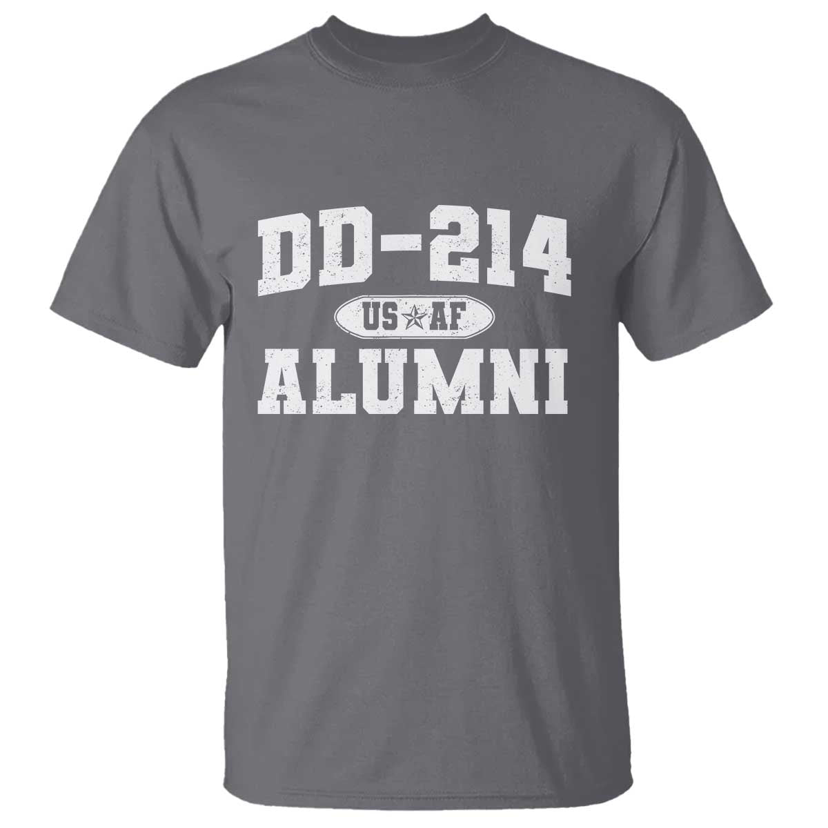 DD-214 US Air Force Alumni T Shirt US Military Veteran Retired - Wonder Print Shop