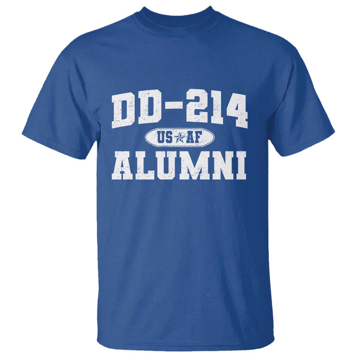 DD-214 US Air Force Alumni T Shirt US Military Veteran Retired - Wonder Print Shop