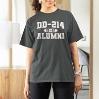 DD-214 US Air Force Alumni T Shirt For Women US Military Veteran Retired - Wonder Print Shop