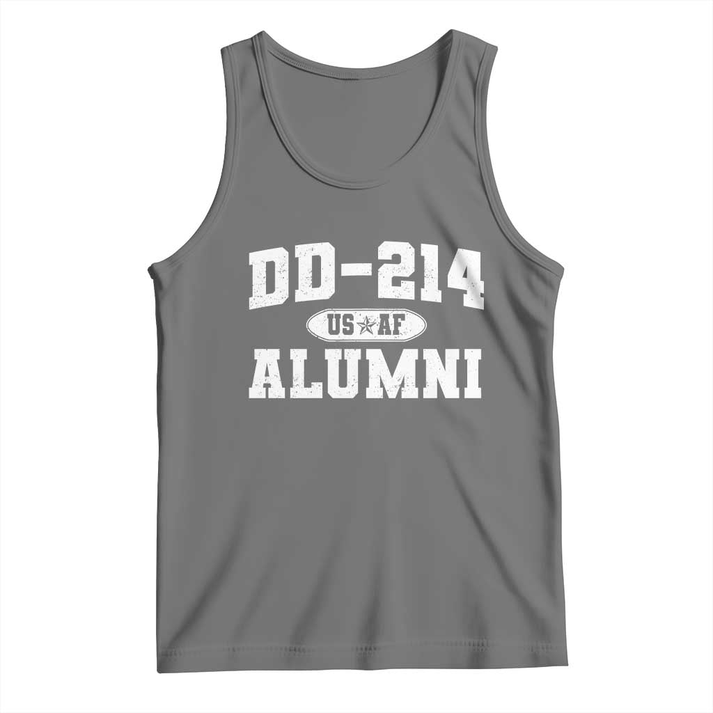 DD-214 US Air Force Alumni Tank Top US Military Veteran Retired - Wonder Print Shop