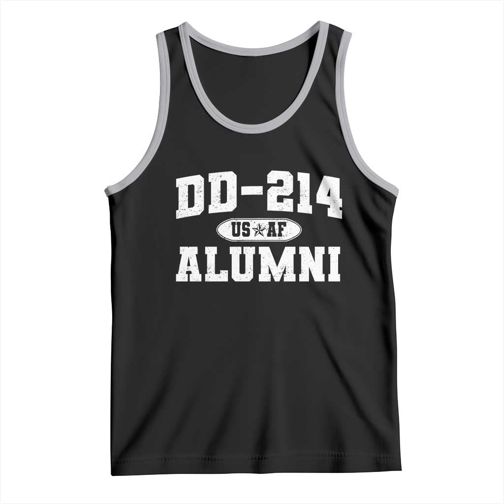 DD-214 US Air Force Alumni Tank Top US Military Veteran Retired - Wonder Print Shop