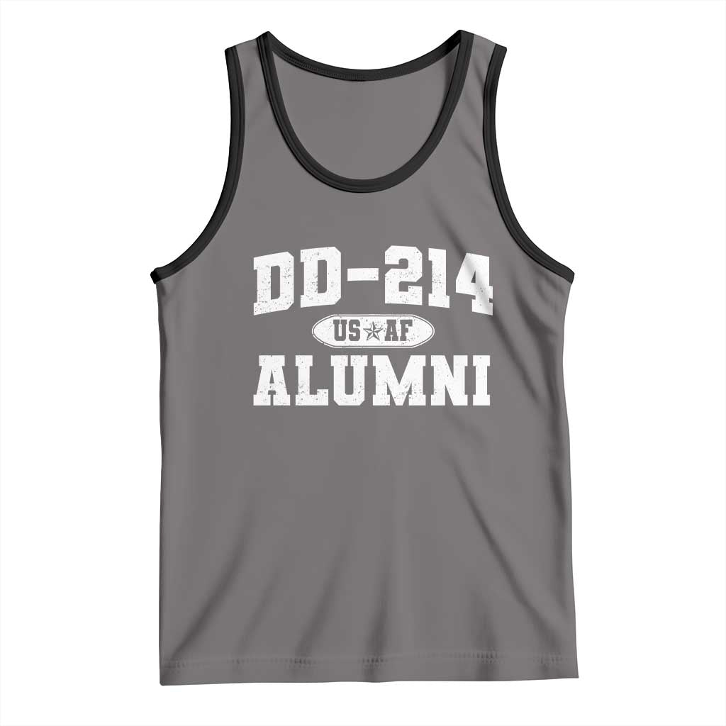 DD-214 US Air Force Alumni Tank Top US Military Veteran Retired - Wonder Print Shop