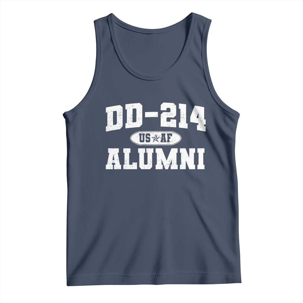 DD-214 US Air Force Alumni Tank Top US Military Veteran Retired - Wonder Print Shop