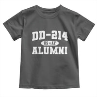 DD-214 US Air Force Alumni Toddler T Shirt US Military Veteran Retired - Wonder Print Shop