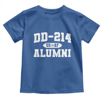 DD-214 US Air Force Alumni Toddler T Shirt US Military Veteran Retired - Wonder Print Shop