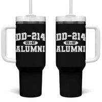 DD-214 US Air Force Alumni Tumbler With Handle US Military Veteran Retired - Wonder Print Shop