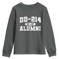 DD-214 US Air Force Alumni Youth Sweatshirt US Military Veteran Retired - Wonder Print Shop