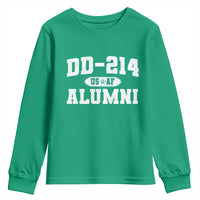 DD-214 US Air Force Alumni Youth Sweatshirt US Military Veteran Retired - Wonder Print Shop