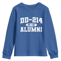 DD-214 US Air Force Alumni Youth Sweatshirt US Military Veteran Retired - Wonder Print Shop