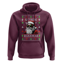 Skibidi Rizzmas Christmas Hoodie Rizz Santa Claus Funny Xmas Gen Alpha Ugly Christmas