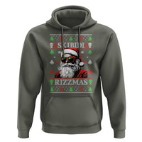 Skibidi Rizzmas Christmas Hoodie Rizz Santa Claus Funny Xmas Gen Alpha Ugly Christmas