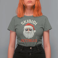 Skibidi Rizzmas Christmas T Shirt For Women Rizz Santa Claus Retro Funny Xmas Gen Alpha Kid - Wonder Print Shop
