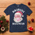 Skibidi Rizzmas Christmas T Shirt Rizz Santa Pink Bubble Gum Funny Xmas Gen Alpha Girl Kids - Wonder Print Shop