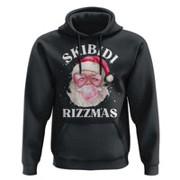 Skibidi Rizzmas Christmas Hoodie Rizz Santa Pink Bubble Gum Funny Xmas Gen Alpha Girl Kids