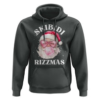 Skibidi Rizzmas Christmas Hoodie Rizz Santa Pink Bubble Gum Funny Xmas Gen Alpha Girl Kids