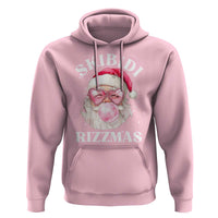 Skibidi Rizzmas Christmas Hoodie Rizz Santa Pink Bubble Gum Funny Xmas Gen Alpha Girl Kids