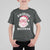 Skibidi Rizzmas Christmas T Shirt For Kid Rizz Santa Pink Bubble Gum Funny Xmas Gen Alpha Girl Kids - Wonder Print Shop