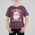 Skibidi Rizzmas Christmas T Shirt For Kid Rizz Santa Pink Bubble Gum Funny Xmas Gen Alpha Girl Kids - Wonder Print Shop