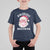 Skibidi Rizzmas Christmas T Shirt For Kid Rizz Santa Pink Bubble Gum Funny Xmas Gen Alpha Girl Kids - Wonder Print Shop