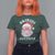 Skibidi Rizzmas Christmas T Shirt For Women Rizz Santa Pink Bubble Gum Funny Xmas Gen Alpha Girl Kids - Wonder Print Shop