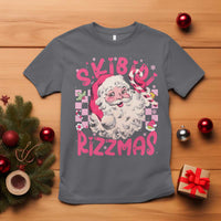 Skibidi Rizzmas Christmas T Shirt Rizz Santa Groovy Funny Xmas Gen Alpha Girl Kids - Wonder Print Shop