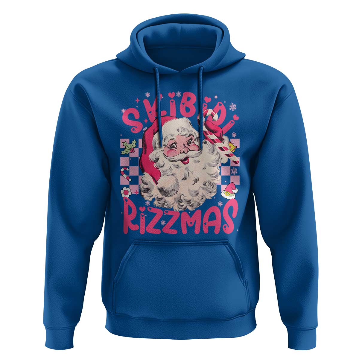 Skibidi Rizzmas Christmas Hoodie Rizz Santa Groovy Funny Xmas Gen Alpha Girl Kids