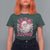 Skibidi Rizzmas Christmas T Shirt For Women Rizz Santa Groovy Funny Xmas Gen Alpha Girl Kids - Wonder Print Shop