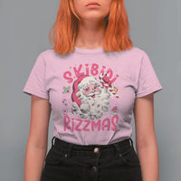 Skibidi Rizzmas Christmas T Shirt For Women Rizz Santa Groovy Funny Xmas Gen Alpha Girl Kids - Wonder Print Shop