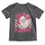 SKIBIDI Rizzmas Santa Toddler T Shirt Rizz Santa Pink Groovy Funny Xmas Gen Alpha Girl Kids