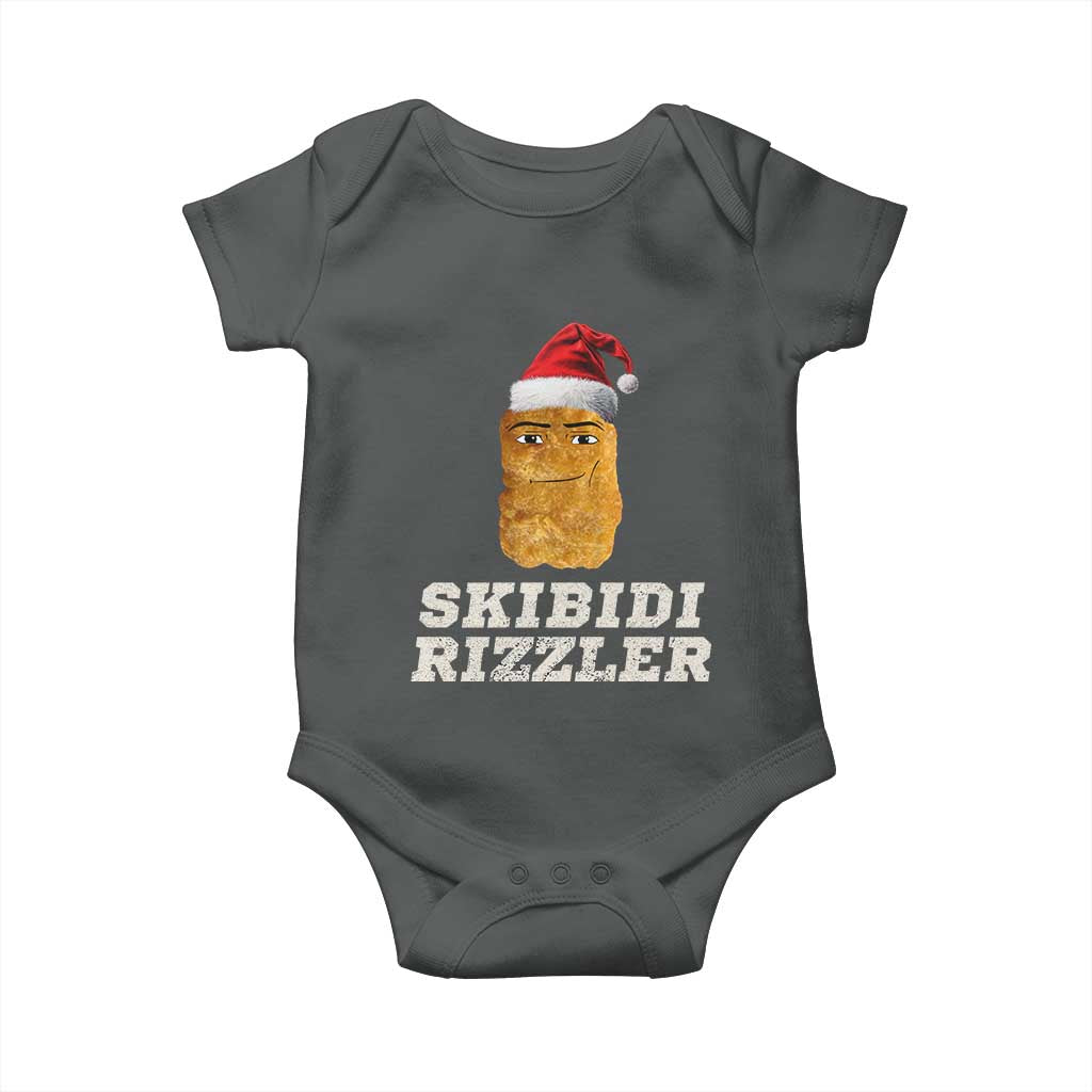 Christmas Skibidi Toilet Rizzler Baby Onesie Meme Funny Memes Brainrot Rizz