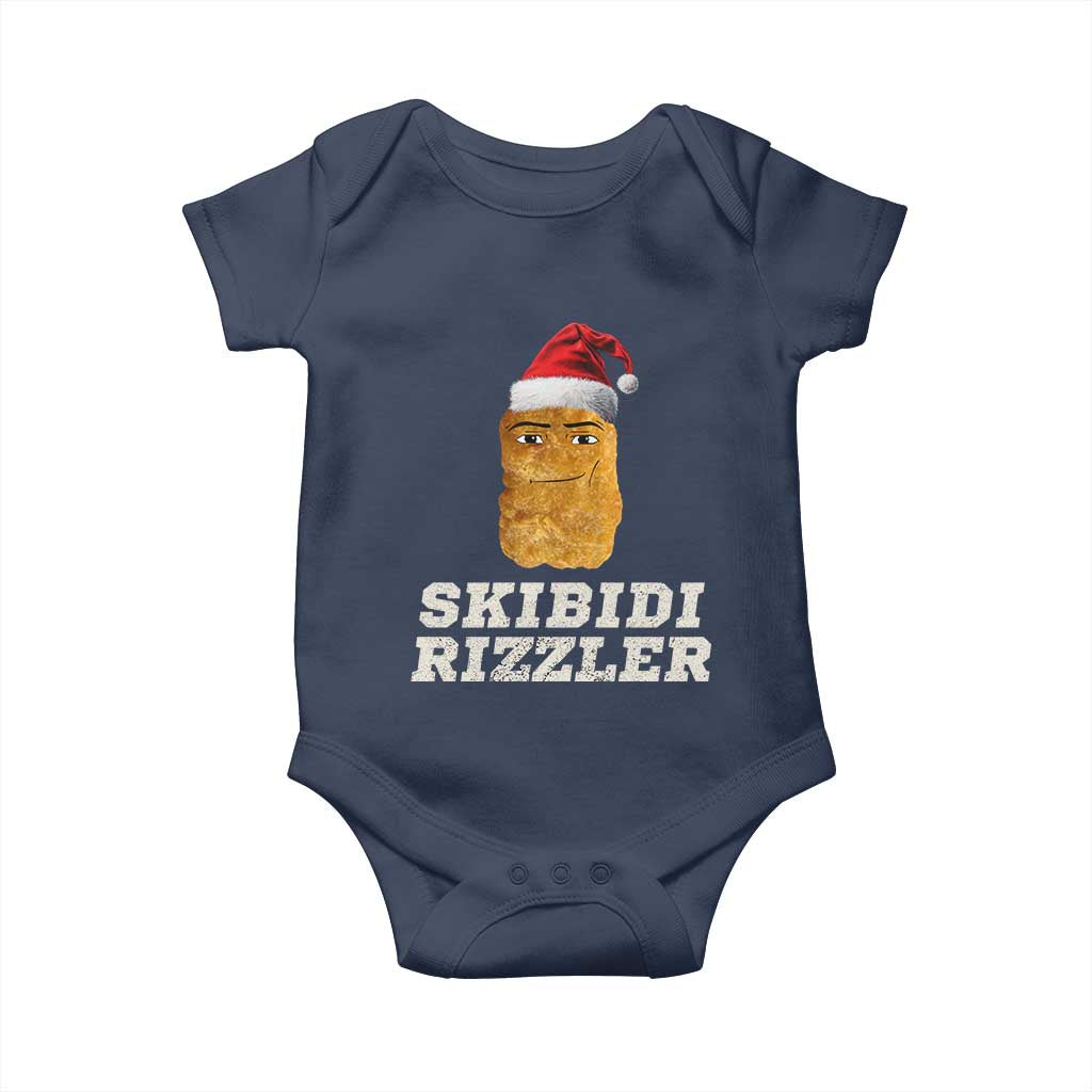 Christmas Skibidi Toilet Rizzler Baby Onesie Meme Funny Memes Brainrot Rizz