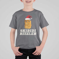 Christmas Skibidi Skibidi Toilet Rizzler T Shirt For Kid Meme Funny Memes Brainrot Rizz - Wonder Print Shop